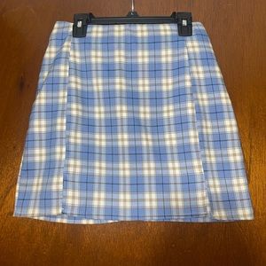 Plaid Mini Skirt